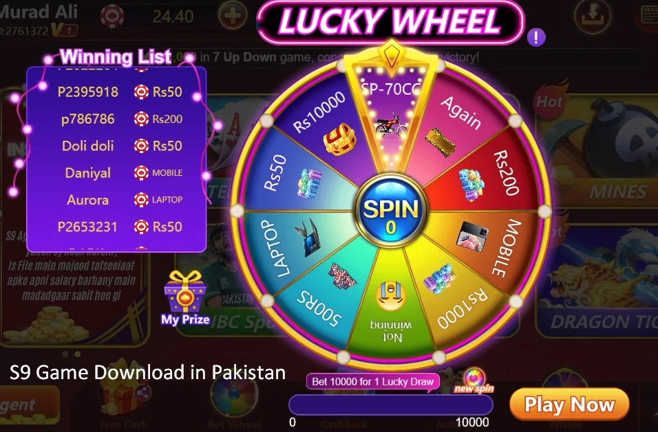 Download S9 Game: the real money app in pakistan